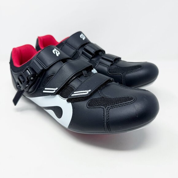 Peloton Black/Red Clip-In Cycling Shoes Men's Size EU 47/US Size 13 EUC - Picture 1 of 9